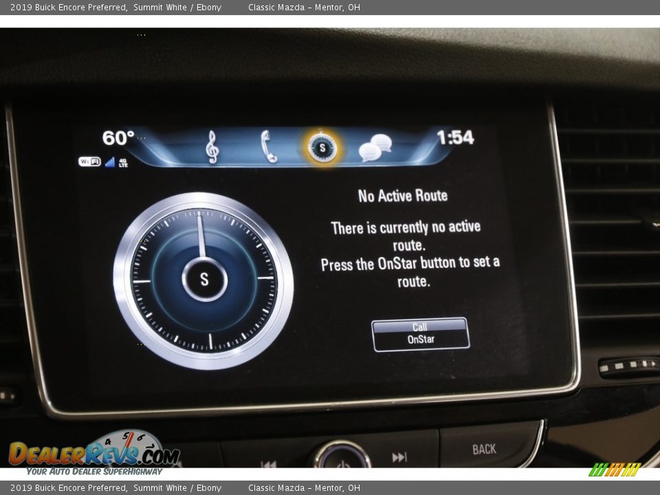2019 Buick Encore Preferred Summit White / Ebony Photo #12