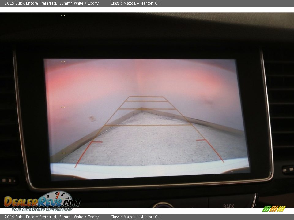2019 Buick Encore Preferred Summit White / Ebony Photo #13
