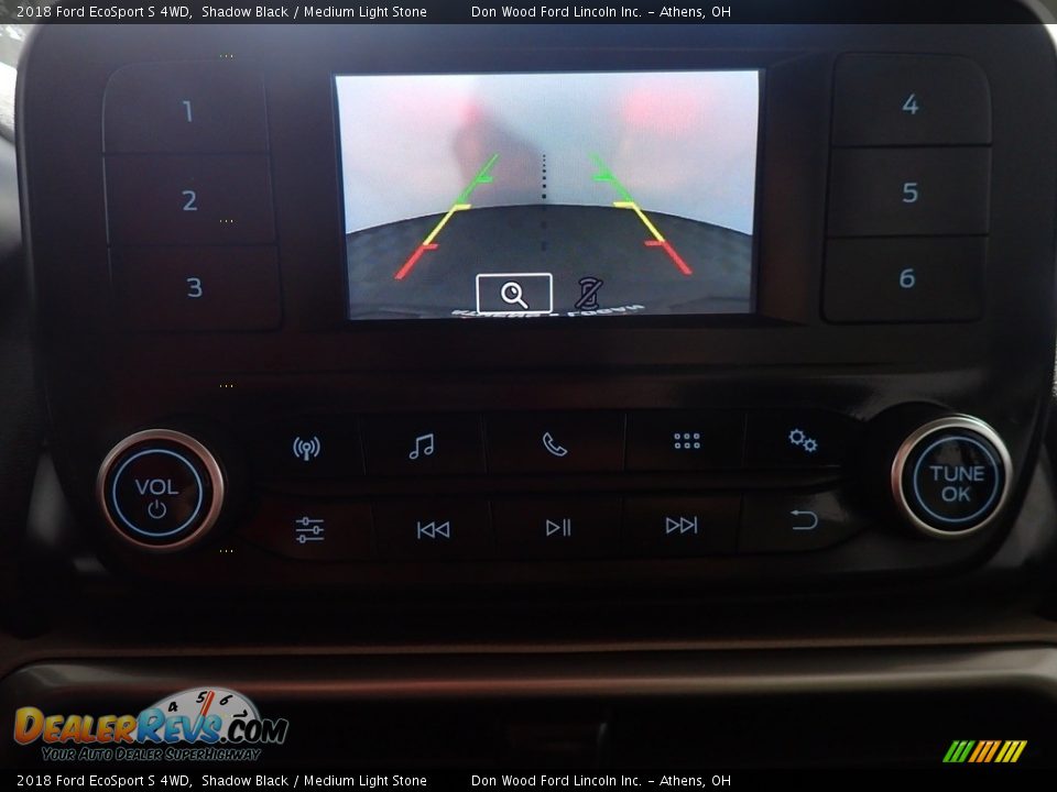 2018 Ford EcoSport S 4WD Shadow Black / Medium Light Stone Photo #2