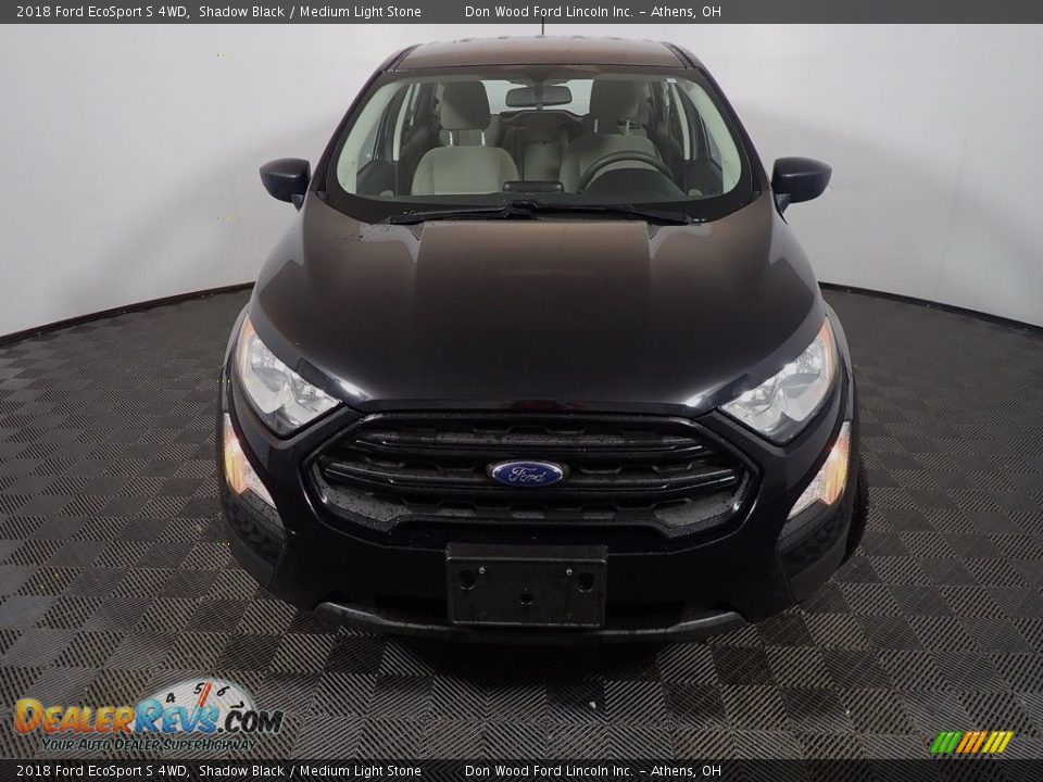 2018 Ford EcoSport S 4WD Shadow Black / Medium Light Stone Photo #5