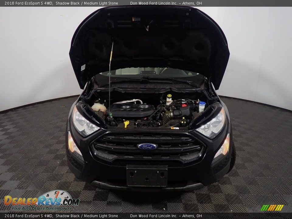 2018 Ford EcoSport S 4WD Shadow Black / Medium Light Stone Photo #6