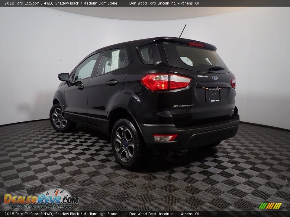2018 Ford EcoSport S 4WD Shadow Black / Medium Light Stone Photo #11