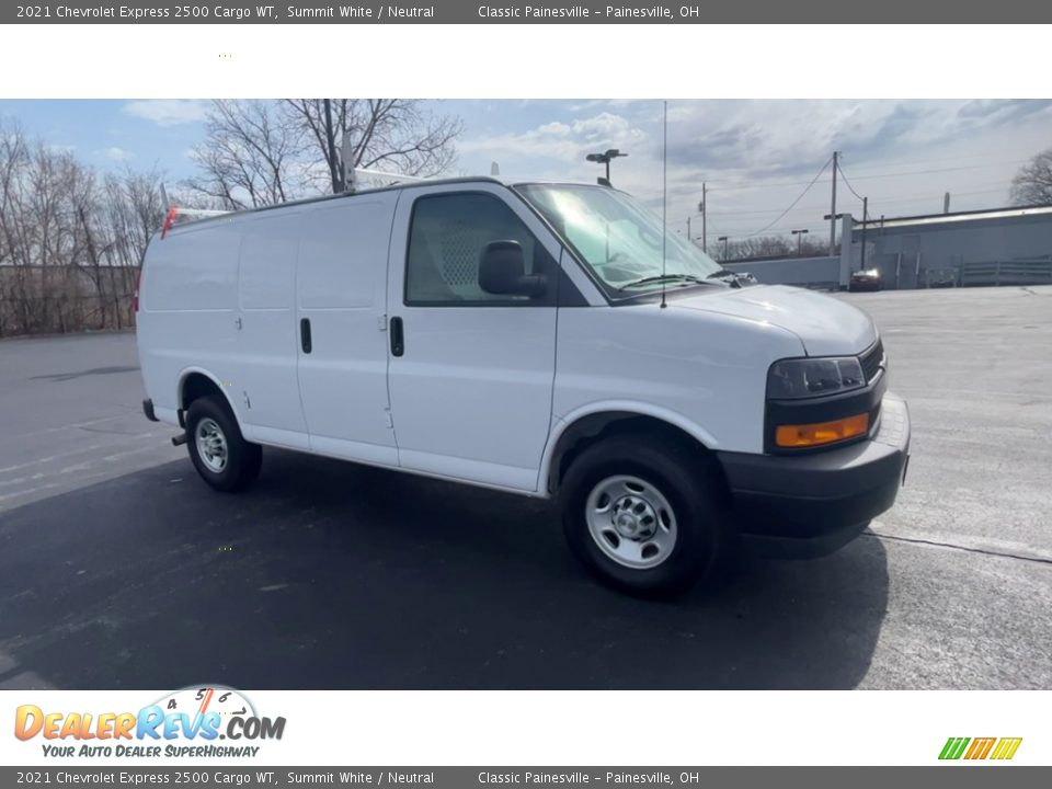 2021 Chevrolet Express 2500 Cargo WT Summit White / Neutral Photo #2