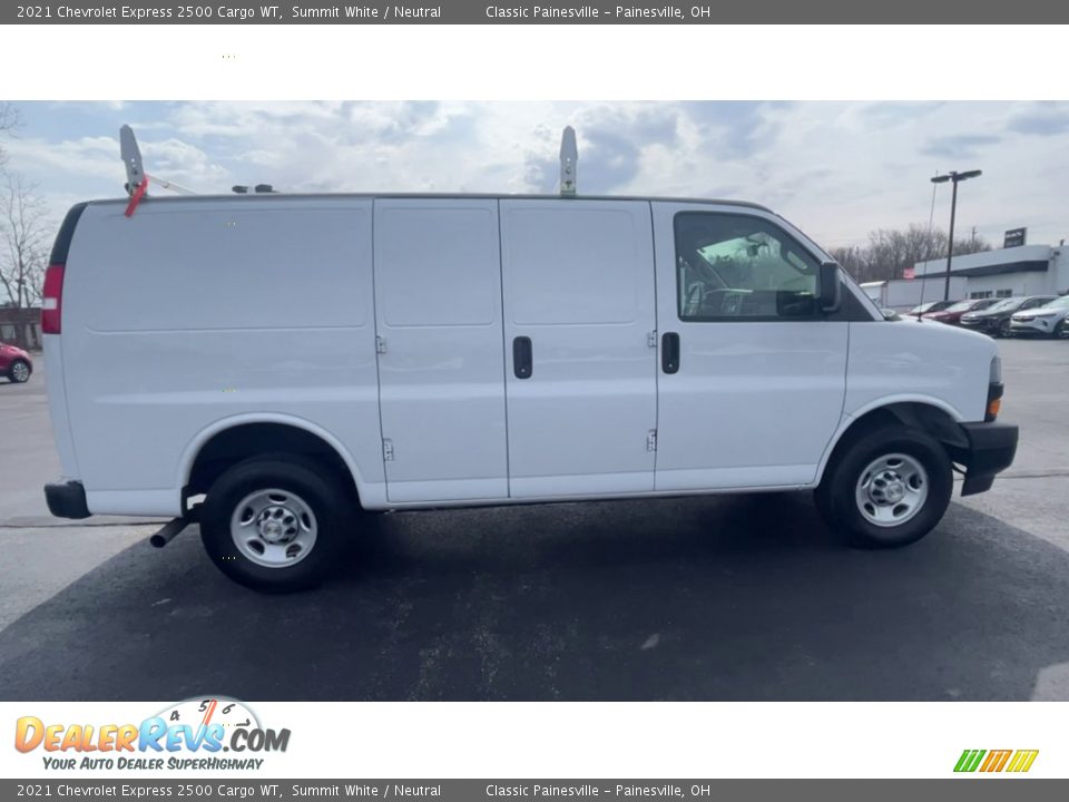 2021 Chevrolet Express 2500 Cargo WT Summit White / Neutral Photo #9