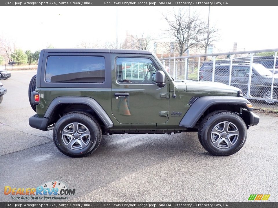 2022 Jeep Wrangler Sport 4x4 Sarge Green / Black Photo #6