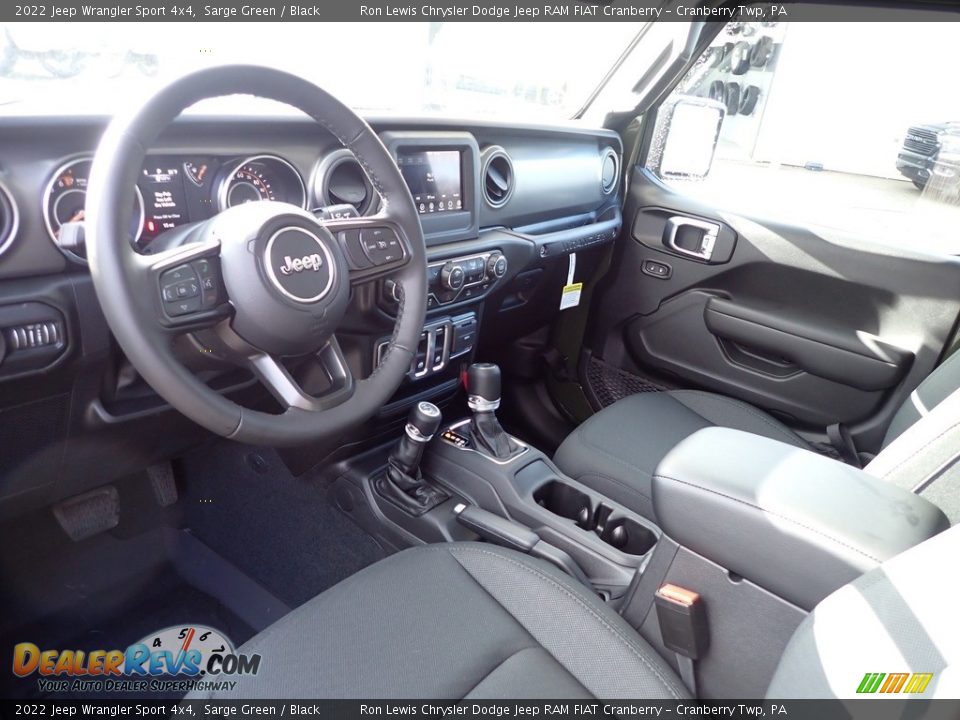 2022 Jeep Wrangler Sport 4x4 Sarge Green / Black Photo #12