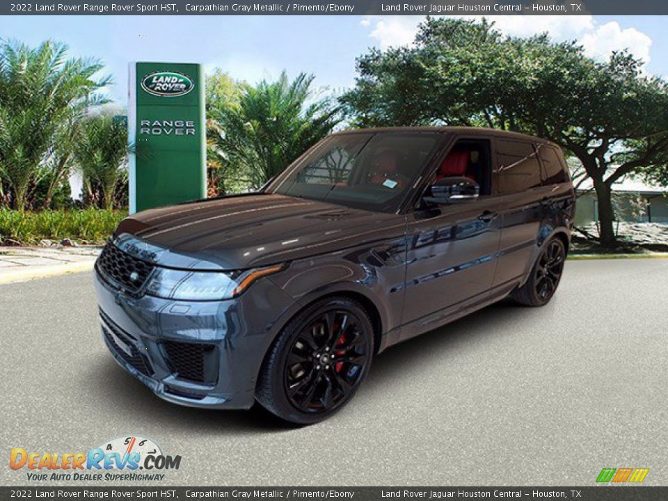 2022 Land Rover Range Rover Sport HST Carpathian Gray Metallic / Pimento/Ebony Photo #1