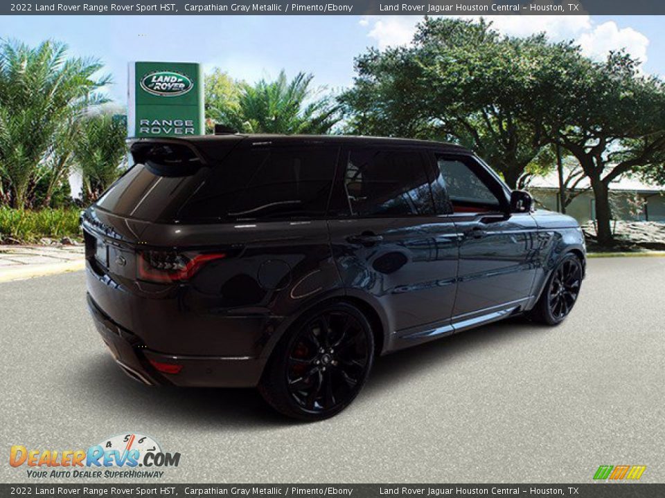 2022 Land Rover Range Rover Sport HST Carpathian Gray Metallic / Pimento/Ebony Photo #2