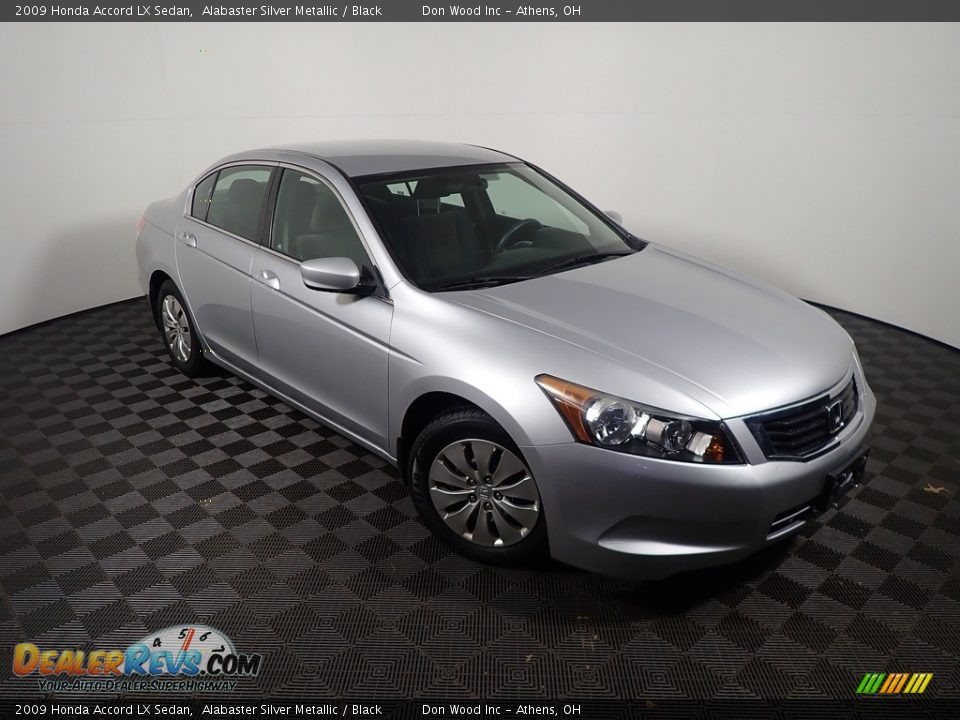 2009 Honda Accord LX Sedan Alabaster Silver Metallic / Black Photo #3
