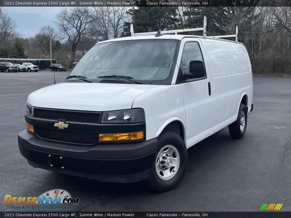 2021 Chevrolet Express 2500 Cargo WT Summit White / Medium Pewter Photo #1