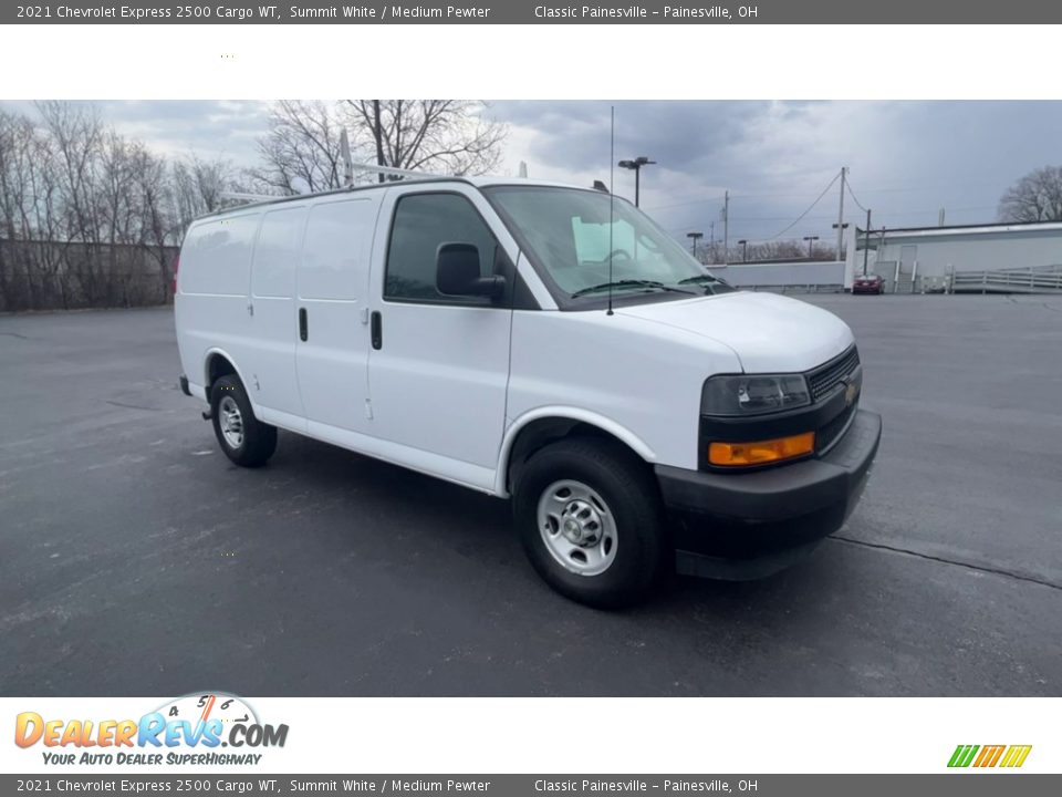 2021 Chevrolet Express 2500 Cargo WT Summit White / Medium Pewter Photo #2