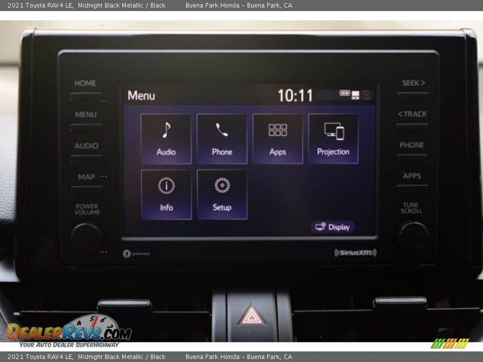 2021 Toyota RAV4 LE Midnight Black Metallic / Black Photo #26