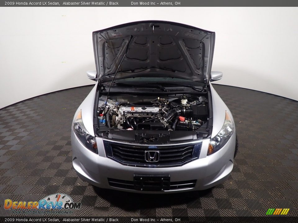 2009 Honda Accord LX Sedan Alabaster Silver Metallic / Black Photo #6