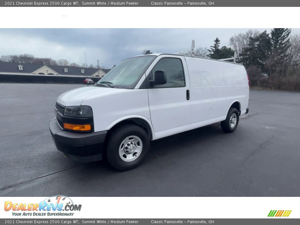 2021 Chevrolet Express 2500 Cargo WT Summit White / Medium Pewter Photo #4