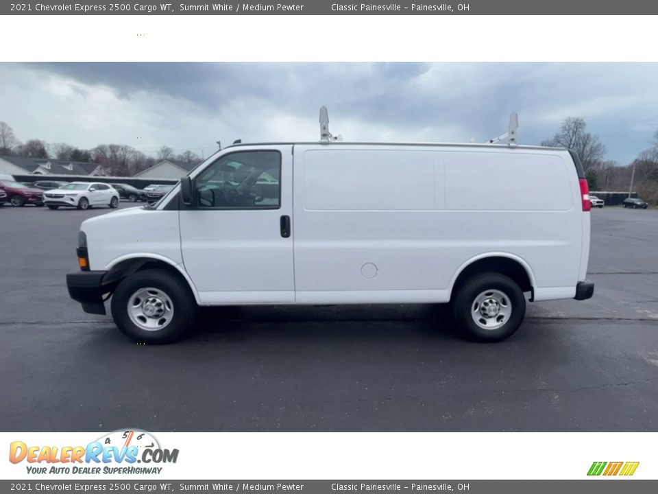 2021 Chevrolet Express 2500 Cargo WT Summit White / Medium Pewter Photo #5