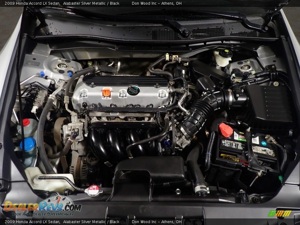 2009 Honda Accord LX Sedan Alabaster Silver Metallic / Black Photo #7