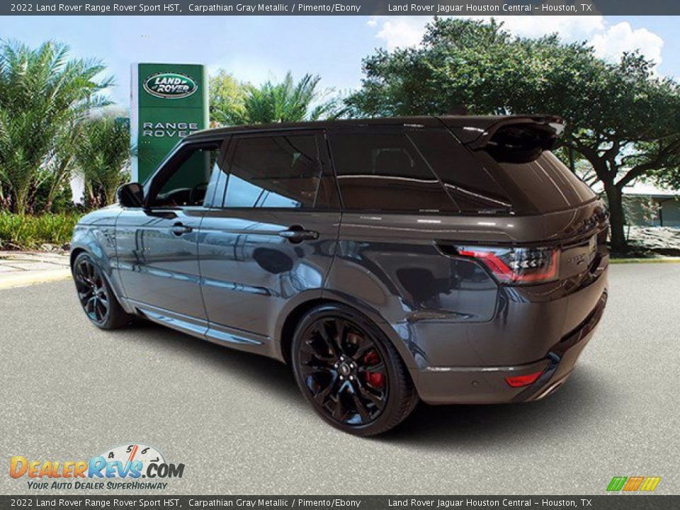 2022 Land Rover Range Rover Sport HST Carpathian Gray Metallic / Pimento/Ebony Photo #10