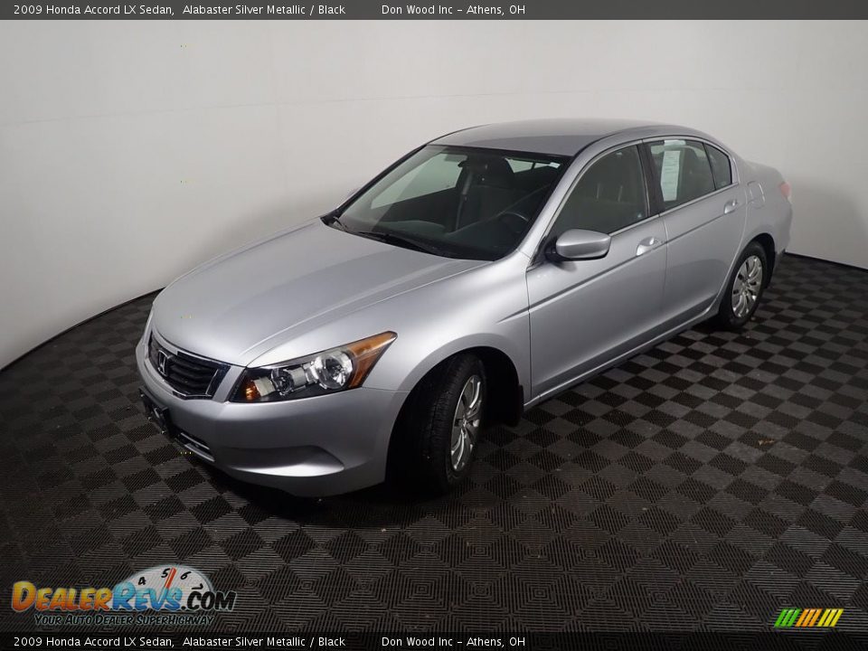 2009 Honda Accord LX Sedan Alabaster Silver Metallic / Black Photo #8