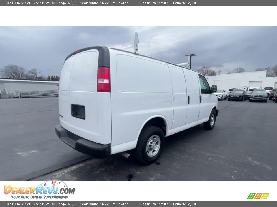 2021 Chevrolet Express 2500 Cargo WT Summit White / Medium Pewter Photo #8