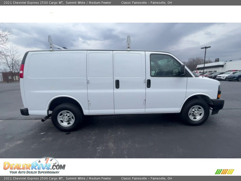 2021 Chevrolet Express 2500 Cargo WT Summit White / Medium Pewter Photo #9