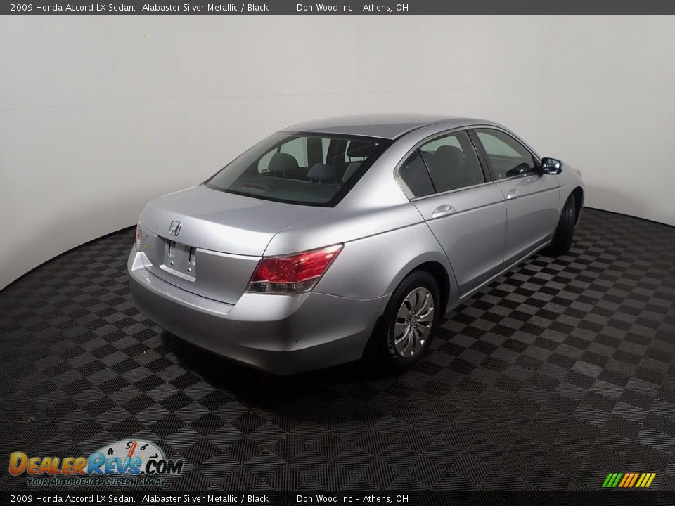2009 Honda Accord LX Sedan Alabaster Silver Metallic / Black Photo #13
