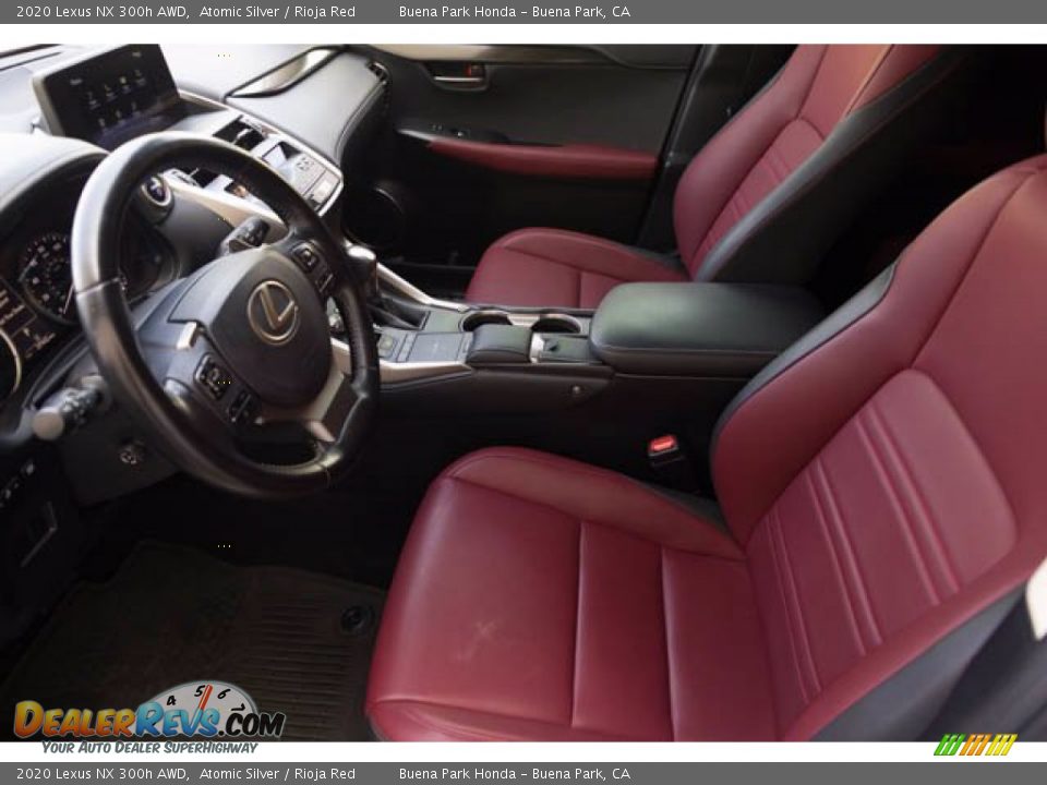 Front Seat of 2020 Lexus NX 300h AWD Photo #3