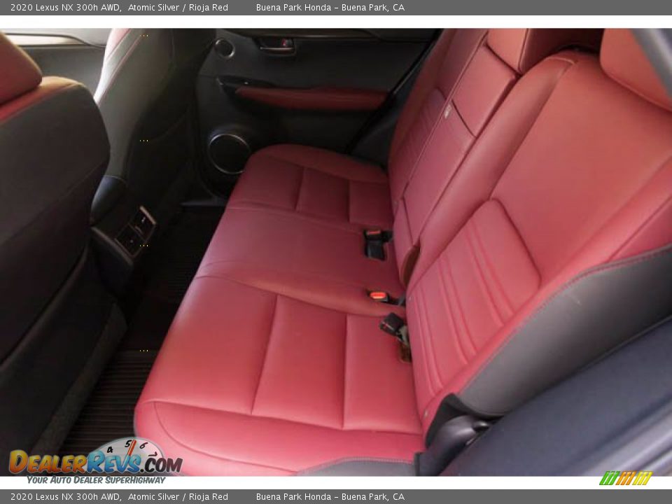Rear Seat of 2020 Lexus NX 300h AWD Photo #4