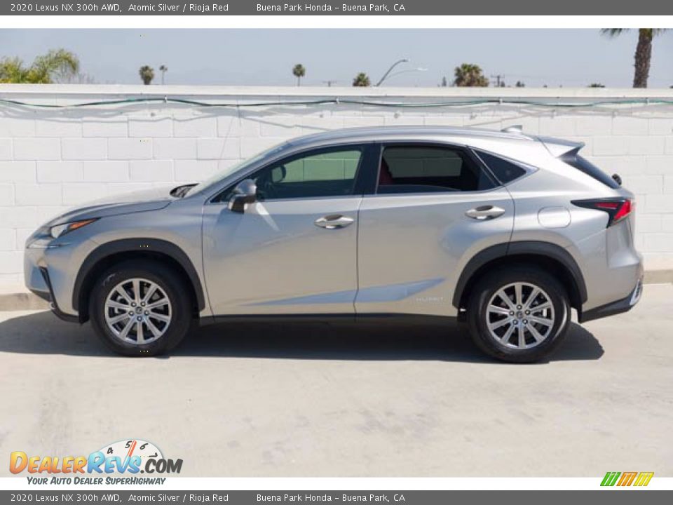 Atomic Silver 2020 Lexus NX 300h AWD Photo #8