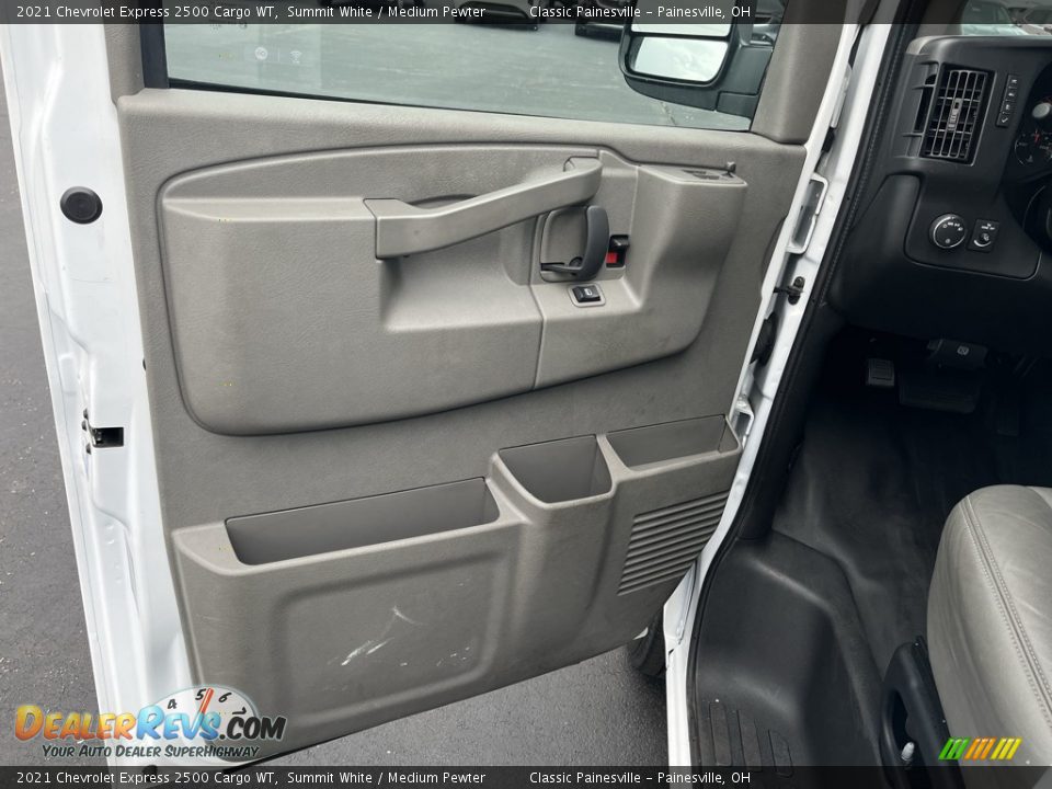 2021 Chevrolet Express 2500 Cargo WT Summit White / Medium Pewter Photo #19