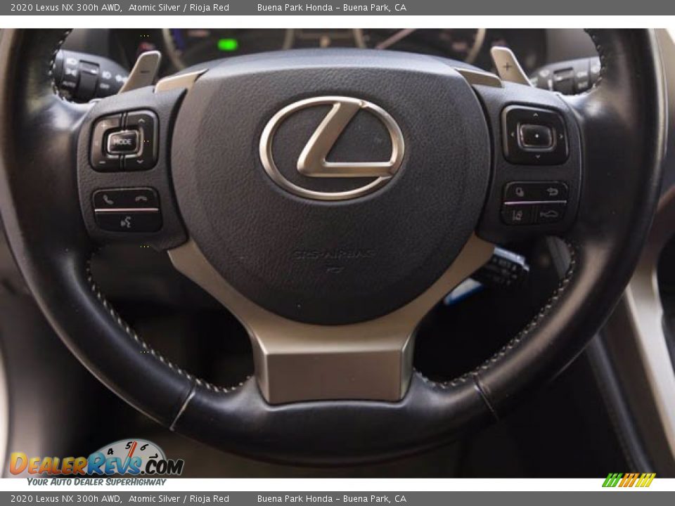 2020 Lexus NX 300h AWD Steering Wheel Photo #11