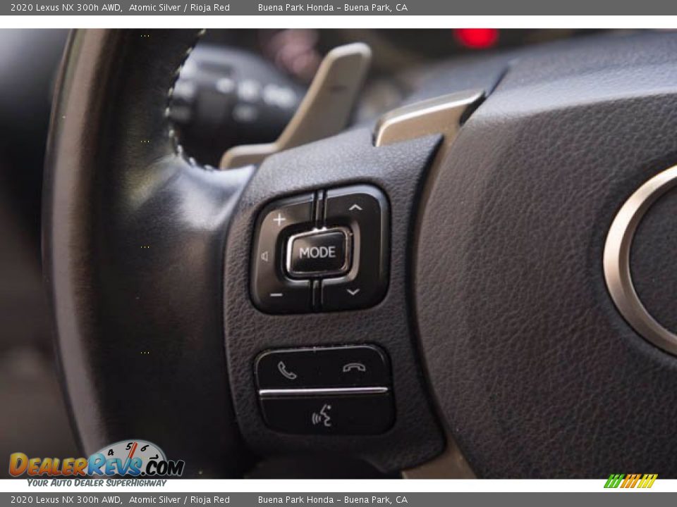 2020 Lexus NX 300h AWD Steering Wheel Photo #12