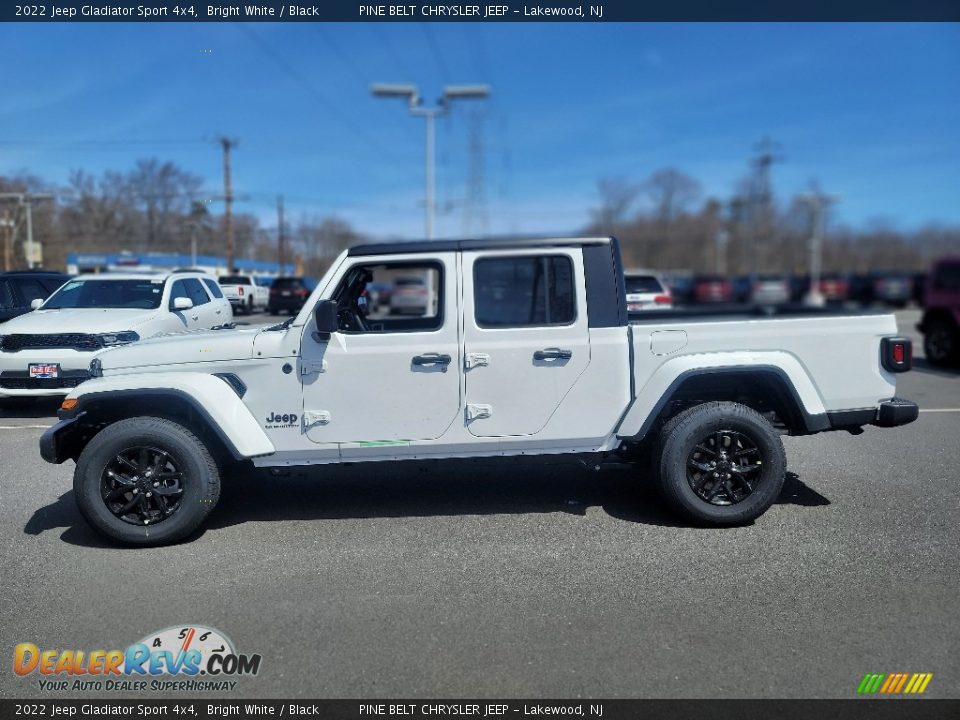 2022 Jeep Gladiator Sport 4x4 Bright White / Black Photo #4