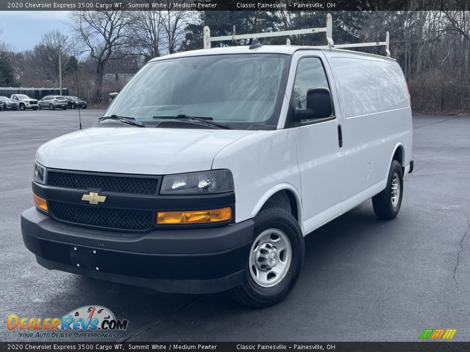 2020 Chevrolet Express 3500 Cargo WT Summit White / Medium Pewter Photo #1