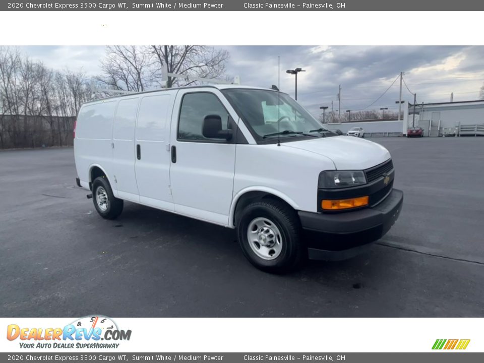 2020 Chevrolet Express 3500 Cargo WT Summit White / Medium Pewter Photo #2