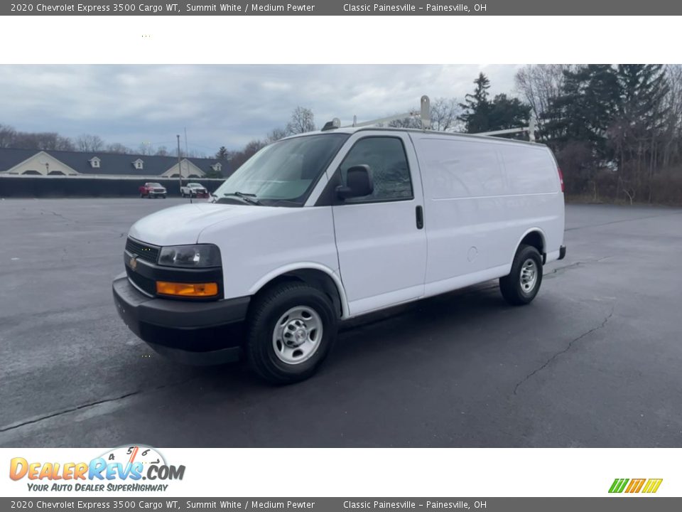 2020 Chevrolet Express 3500 Cargo WT Summit White / Medium Pewter Photo #4