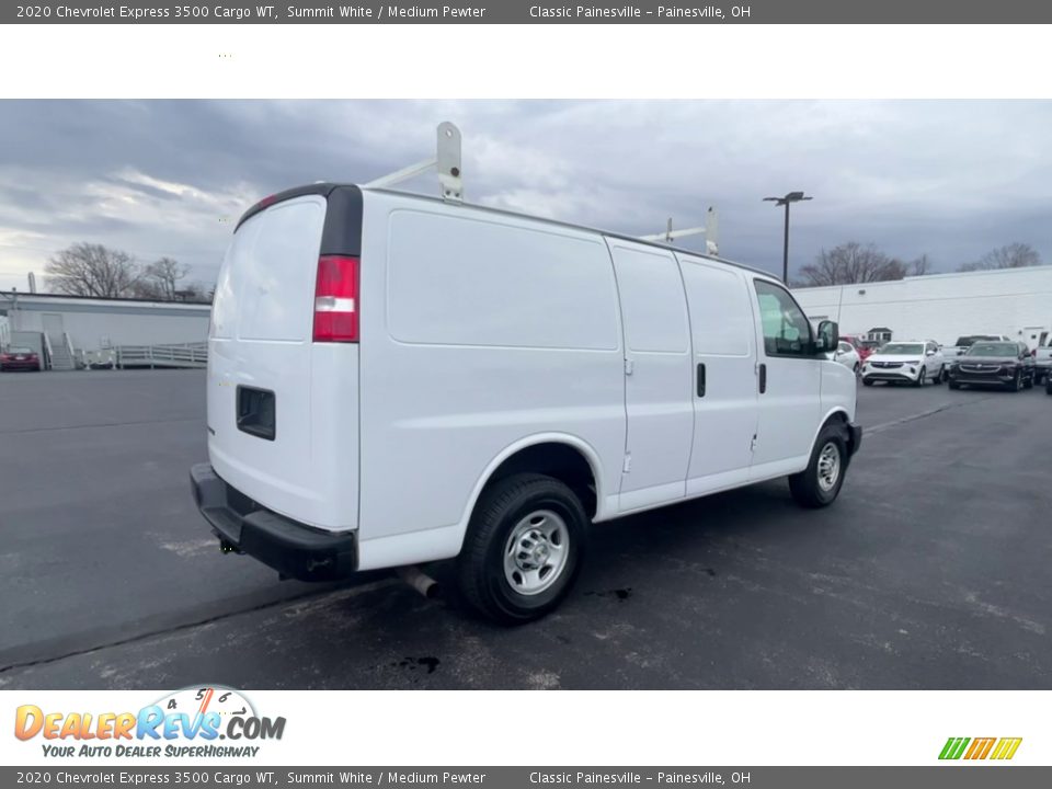 2020 Chevrolet Express 3500 Cargo WT Summit White / Medium Pewter Photo #8