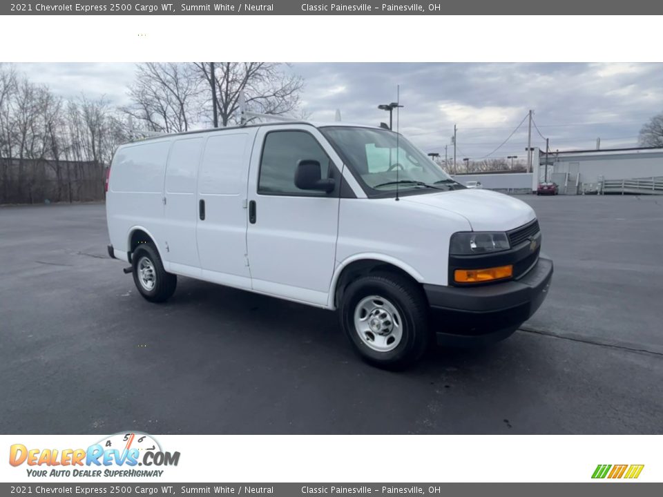 2021 Chevrolet Express 2500 Cargo WT Summit White / Neutral Photo #2