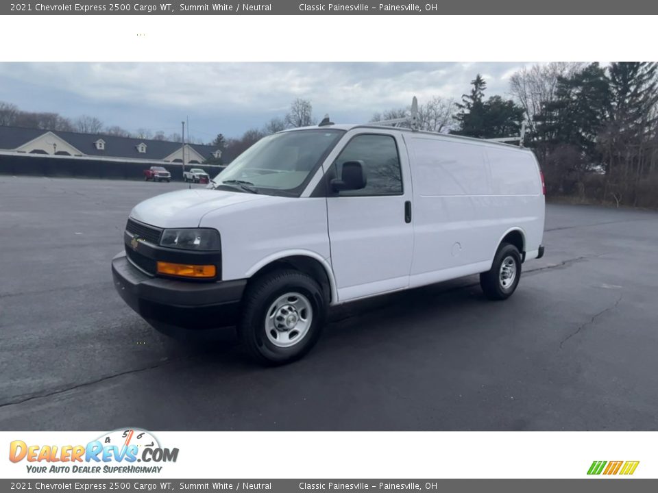 2021 Chevrolet Express 2500 Cargo WT Summit White / Neutral Photo #4