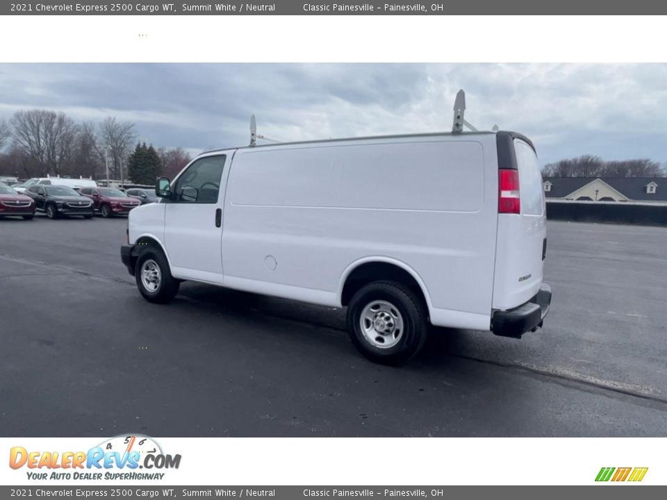 2021 Chevrolet Express 2500 Cargo WT Summit White / Neutral Photo #6