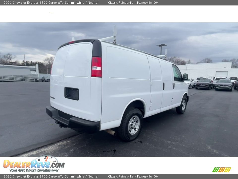 2021 Chevrolet Express 2500 Cargo WT Summit White / Neutral Photo #8