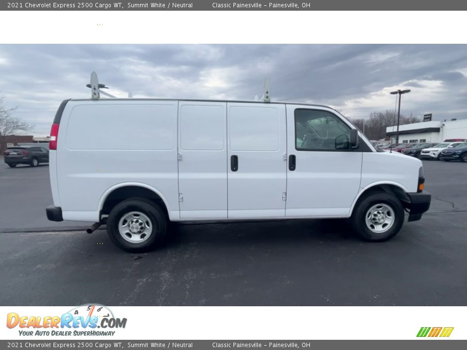 2021 Chevrolet Express 2500 Cargo WT Summit White / Neutral Photo #9