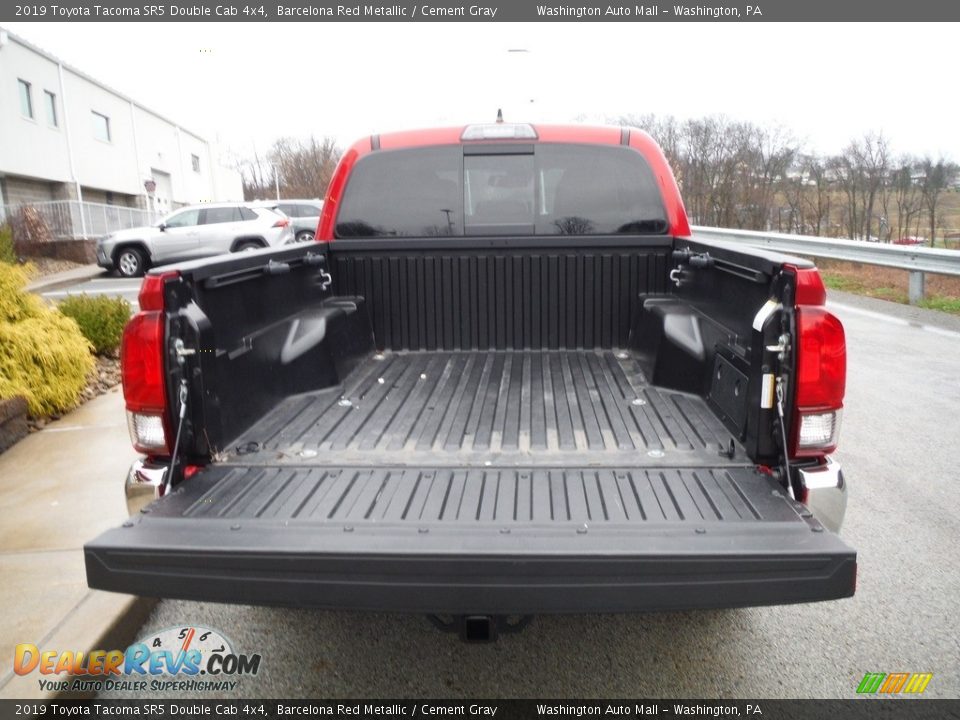 2019 Toyota Tacoma SR5 Double Cab 4x4 Barcelona Red Metallic / Cement Gray Photo #20