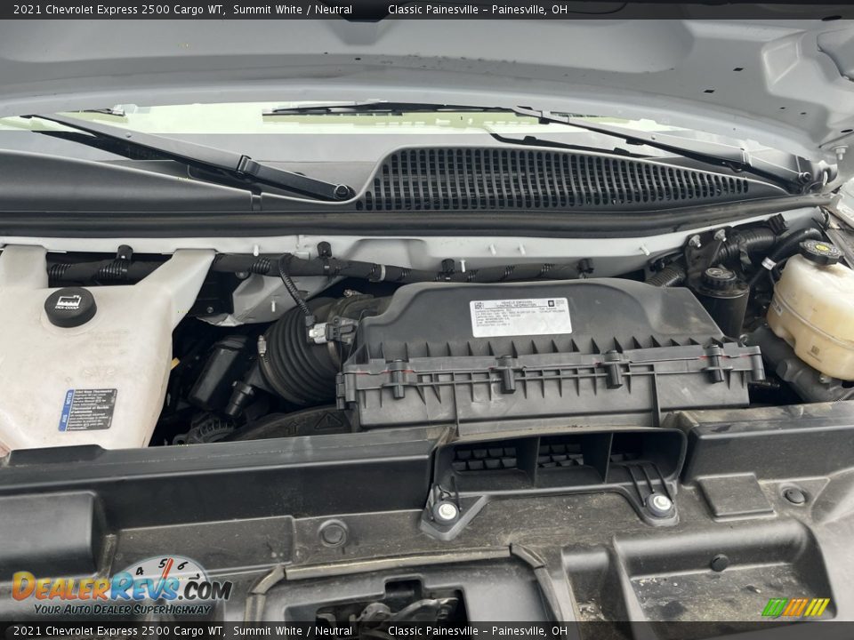 2021 Chevrolet Express 2500 Cargo WT Summit White / Neutral Photo #25