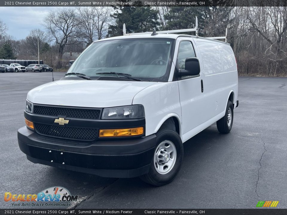 2021 Chevrolet Express 2500 Cargo WT Summit White / Medium Pewter Photo #1