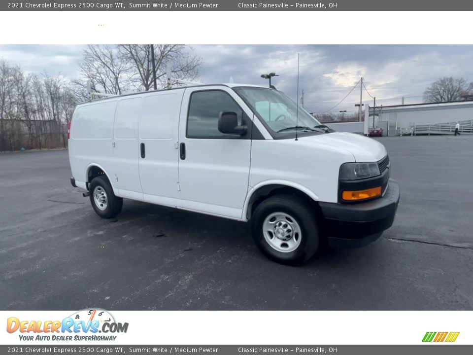 2021 Chevrolet Express 2500 Cargo WT Summit White / Medium Pewter Photo #2