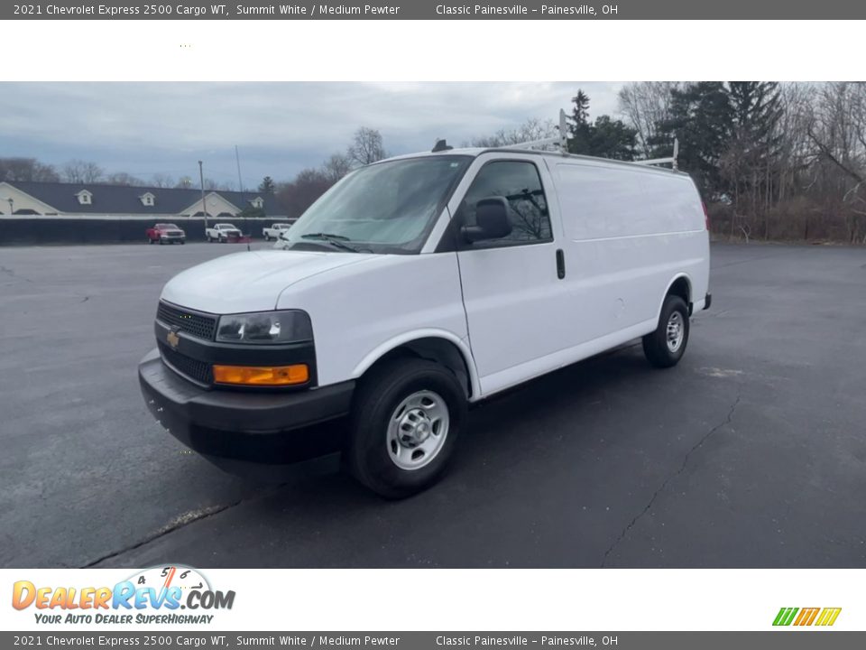 2021 Chevrolet Express 2500 Cargo WT Summit White / Medium Pewter Photo #4