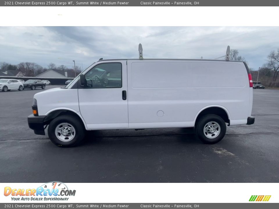 2021 Chevrolet Express 2500 Cargo WT Summit White / Medium Pewter Photo #5