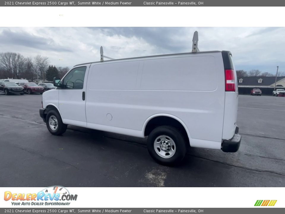 2021 Chevrolet Express 2500 Cargo WT Summit White / Medium Pewter Photo #6