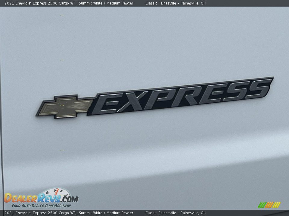 2021 Chevrolet Express 2500 Cargo WT Summit White / Medium Pewter Photo #27