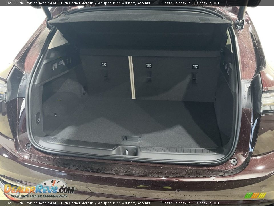 2022 Buick Envision Avenir AWD Rich Garnet Metallic / Whisper Beige w/Ebony Accents Photo #27